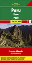 Wegenkaart - landkaart Peru | Freytag & Berndt