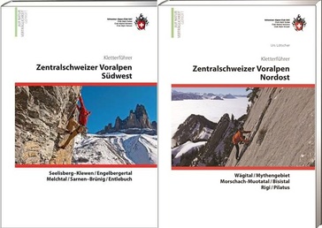 Klimgids Kletterführer Zentralschweizerische Voralpen Multipack: 1+2 | SAC Schweizer Alpenclub