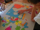 Kinderpuzzel GeoPuzzle World | GEOtoys