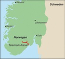 Kanogids Norwegen: Telemark-Kanal Noorwegen | Conrad Stein Verlag