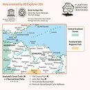 Wandelkaart - Topografische kaart 350 OS Explorer Map Edinburgh | Ordnance Survey