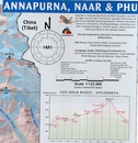 Wandelkaart NP Annapurna, Naar & Phu - Nepal | Himalayan Maphouse