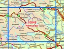 Wandelkaart - Topografische kaart 10048 Norge Serien Hemsedal | Nordeca