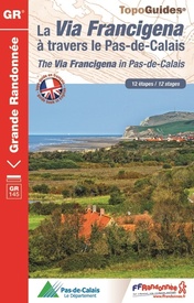 Wandelgids 1451 La Via Francigena à travers le Pas-de-Calais GR145 | FFRP
