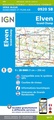 Wandelkaart - Topografische kaart 0920SB Elven - Grand-Champ | IGN - Institut Géographique National