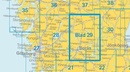 Topografische kaart - Wandelkaart 29 Sverigeserien Borås | Norstedts