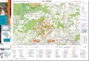 Topografische kaart - Wandelkaart 71/3-4 Topo25 Aubange | NGI - Nationaal Geografisch Instituut