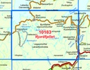 Wandelkaart - Topografische kaart 10183 Norge Serien Ifjordfjellet | Nordeca