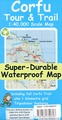 Wandelkaart Tour & Trail Corfu - Korfoe | Discovery Walking Guides