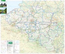 Fietskaart Lange afstand Fietsroutes (LF) België en Grensregio's | NGI - Nationaal Geografisch Instituut
