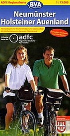 Fietskaart ADFC Regionalkarte Neumünster, Holsteiner Auenland Zwischen Elmshorn und Rendsburg | BVA BikeMedia
