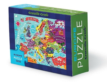 Legpuzzel Matchbox Puzzle Europe - Europa | Crocodile Creek