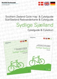 Fietskaart - Fietsgids 2 Sydlige Sjaelland - Zuid Zeeland (set) | Scanmaps
