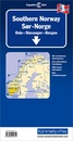 Wegenkaart - landkaart 1 Sud-Norwegen Oslo - Stavanger - Bergen | Kümmerly & Frey