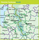 Fietskaart Cycle Map Pennine Cycleway South | Sustrans