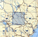 Wegenkaart - landkaart 153 Vägkartan Ramsele | Lantmäteriet