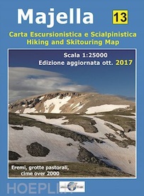 Wandelkaart - Topografische kaart 13 Majella - Majella National Parc | Edizione il Lupo