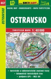 Wandelkaart 467 Ostravsko | Shocart