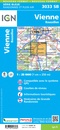 Wandelkaart - Topografische kaart 3033 SB - Serie Bleue Roussillon, Vienne | IGN - Institut Géographique National