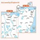 Wandelkaart - Topografische kaart 451 OS Explorer Map Thurso, John o' Groats | Ordnance Survey