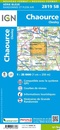 Topografische kaart - Wandelkaart 2819SB Chaource | IGN - Institut Géographique National