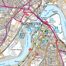 Wandelkaart - Topografische kaart 163 OS Explorer Map Gravesend, Rochester | Ordnance Survey