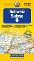 Wegenkaart - landkaart Schweiz ACS 2022 - Zwitserland | Kümmerly & Frey
