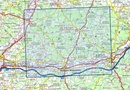Wandelkaart 1735 SB - Serie Bleue Montpon-Ménestérol | IGN - Institut Géographique National