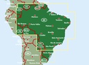 Wegenkaart - landkaart Brazilië - Brasilien | Freytag & Berndt