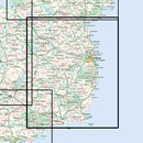 Wegenkaart - landkaart Ireland East ( Ierland ) | Ordnance Survey Ireland