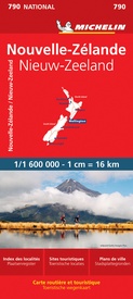 Wegenkaart - landkaart 790 New Zealand - Nieuw Zeeland | Michelin