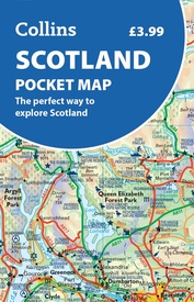Wegenkaart - landkaart Scotland pocket map | Collins