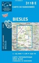 Wandelkaart - Topografische kaart 3118E SB - Serie Bleue Biesles | IGN - Institut Géographique National