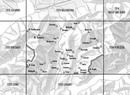 Wandelkaart - Topografische kaart 1333 Tesserete | Swisstopo
