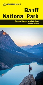 Wegenkaart - landkaart 01 Banff National Park | Gem Trek Maps