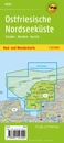 Fietskaart - Wandelkaart 530 Oostfriese Noordzeekust West fiets- & wandelkaart | Public Press