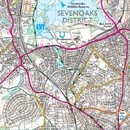 Wandelkaart - Topografische kaart 147 OS Explorer Map Sevenoaks and Tonbridge | Ordnance Survey