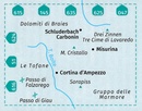 Wandelkaart 617 Cortina d'Ampezzo - Dolomiti Ampezzane | Kompass