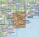 Wandelkaart - Topografische kaart 3643ET Cannes - Grasse | IGN - Institut Géographique National