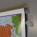 ★ Posterstrips wit 83 cm incl ophangclips