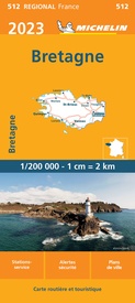 Wegenkaart - landkaart 512 Bretagne 2023 | Michelin