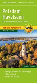 Fietskaart - Wandelkaart 531 Potsdam - Havelseen | Public Press