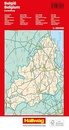 Wegenkaart - landkaart Road maps België / Luxemburg | Hallwag