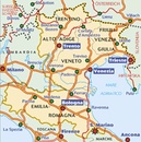 Wegenkaart - landkaart 562 Noordoost Italie Trentino-Alto Adige, Veneto, Friluli-Venezia Giulia | Michelin
