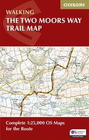  Two Moors Way map Booklet | Cicerone