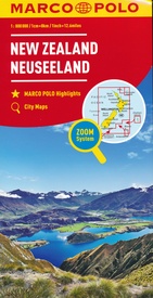 Wegenkaart - landkaart New Zealand - Nieuw Zeeland | Marco Polo