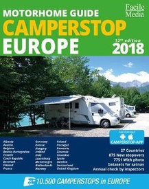 Campergids Camperstop Europe 2018 | Facile Media B.V.
