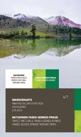 Wandelkaart 4/7 Parco Naturale Fennes-Sennes-Braies | Tabacco Editrice