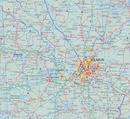 Wegenkaart - landkaart Litouwen & Letland | ITMB