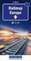 Railmap Europe - Treinkaart Europa